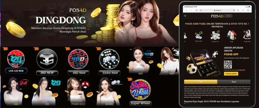 DingDong POS4D Hiburan Digital yang Menguntungkan 