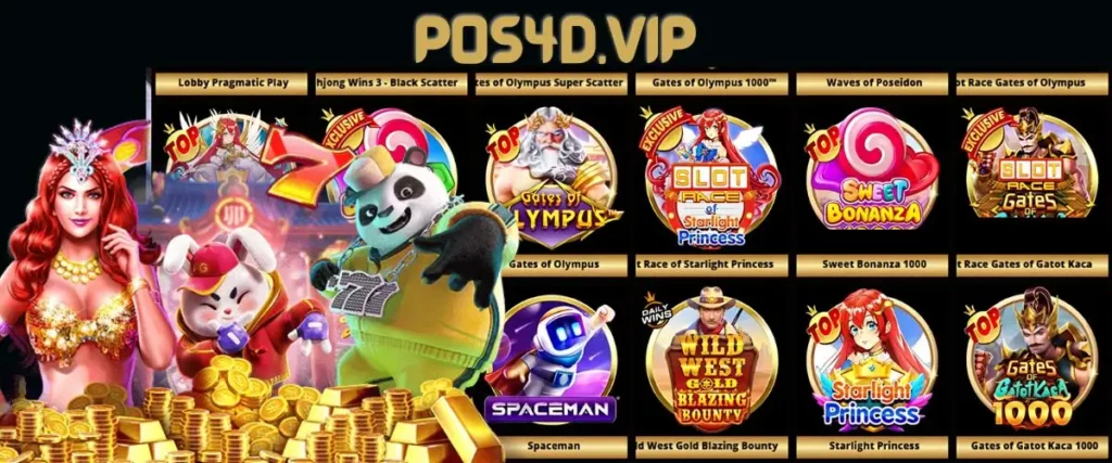 Permainan Slot Online POS4D dengan Jackpot Besar dan Fitur Modern