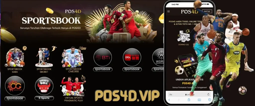 Sportsbook POS4D : Platform Taruhan Olahraga Terlengkap dan Paling Terpercaya